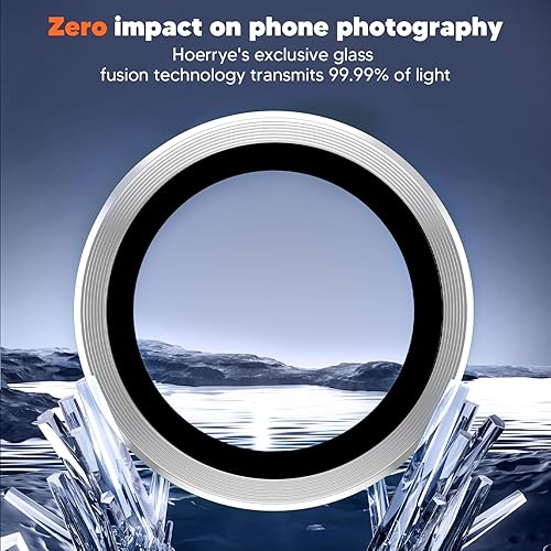 Miniatura 15 de Hoerrye Protector de lente de cámara para Samsung Galaxy S24 Ultra, compatible con fundas, protector de pantalla de vidrio templado Ultra-HD 9H