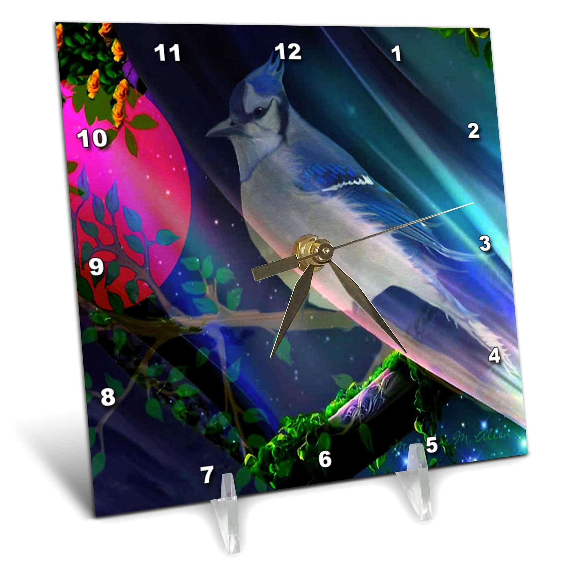 Trintec Aviation Directional Gyro Desk Pen Set with Alarm Clock Model DS62