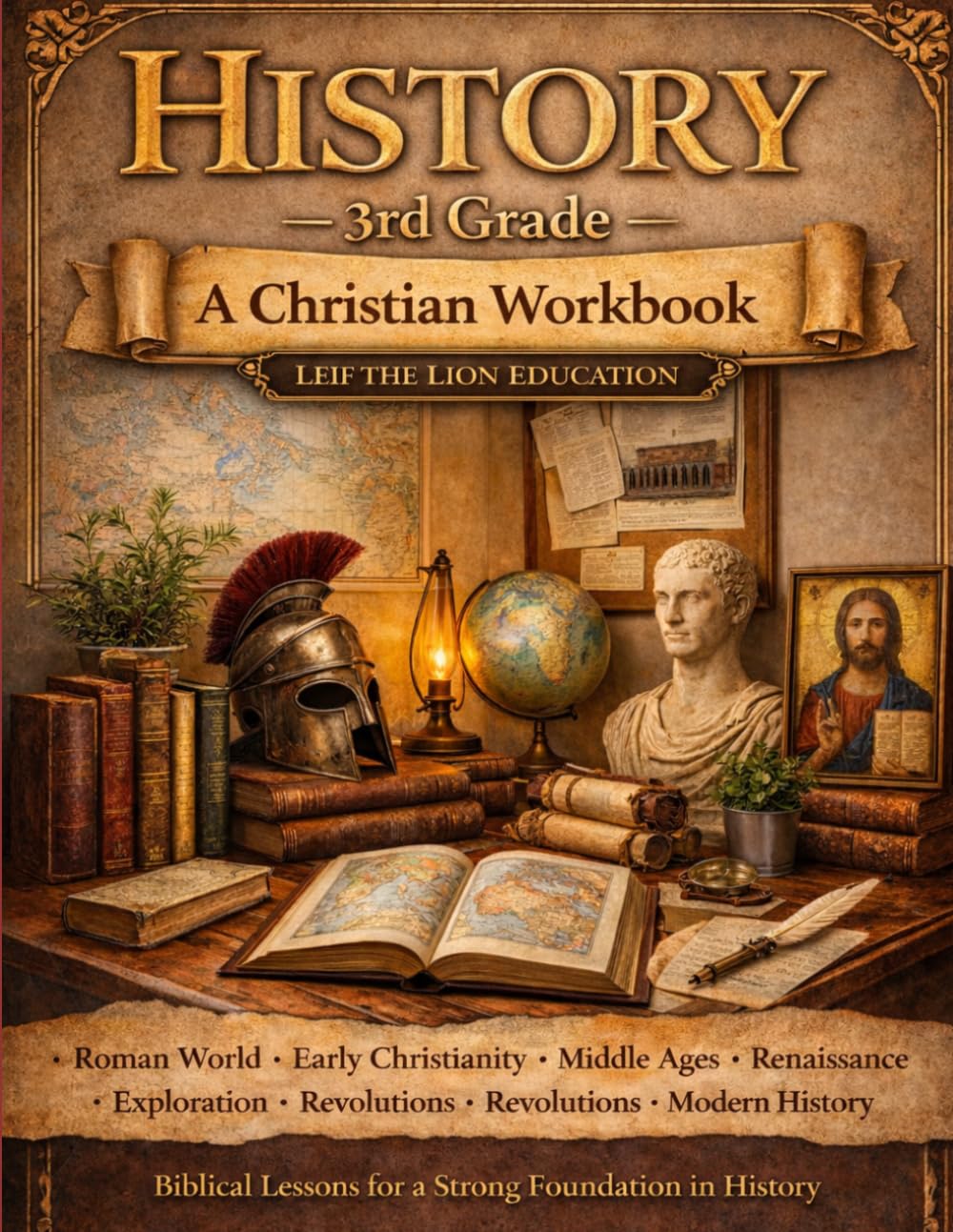 3rd Grade History: A Christian Workbook (History Workbooks)