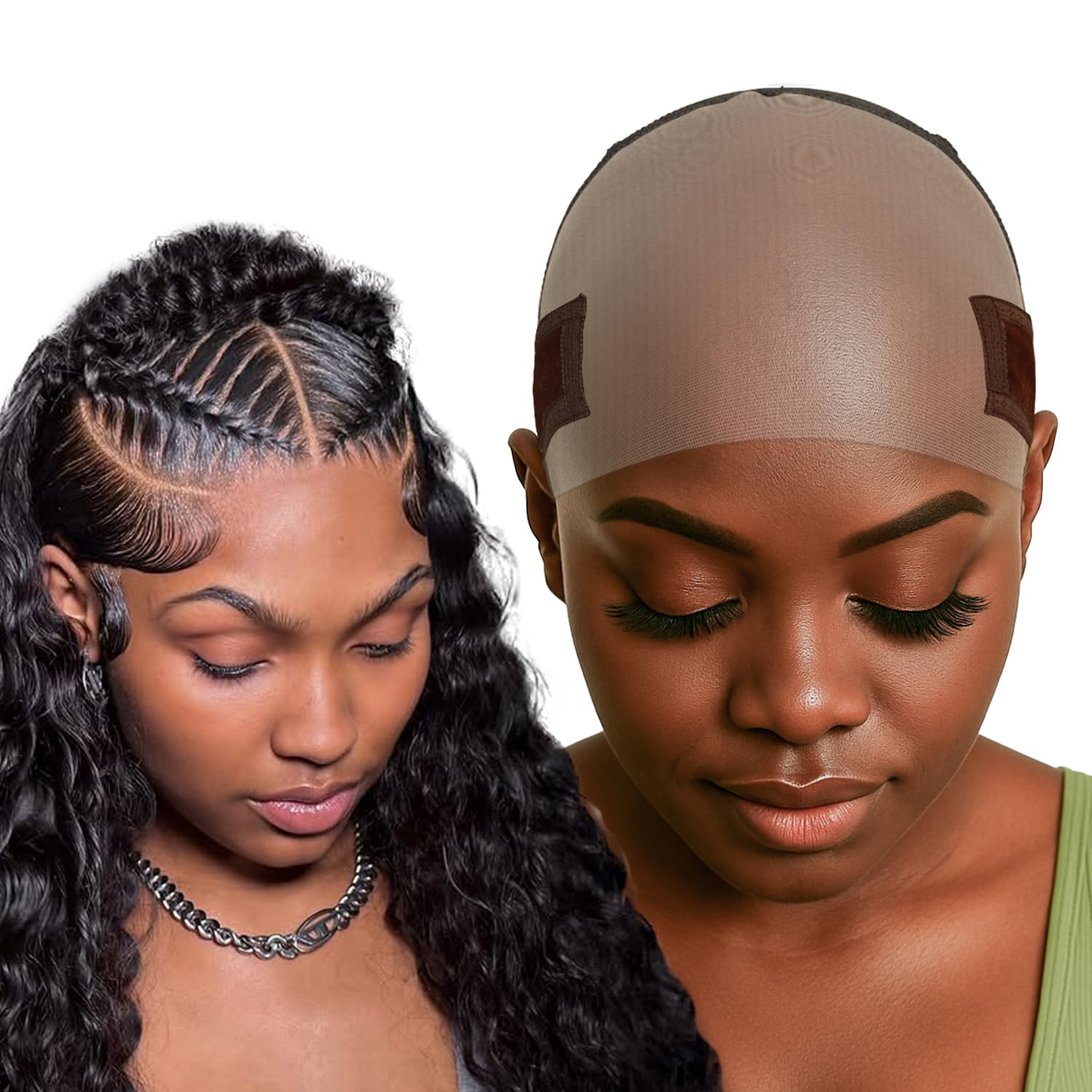 Amazon.com: Labhairs Lace-MAX Wig Grip Cap for Women - Non  display picture 2