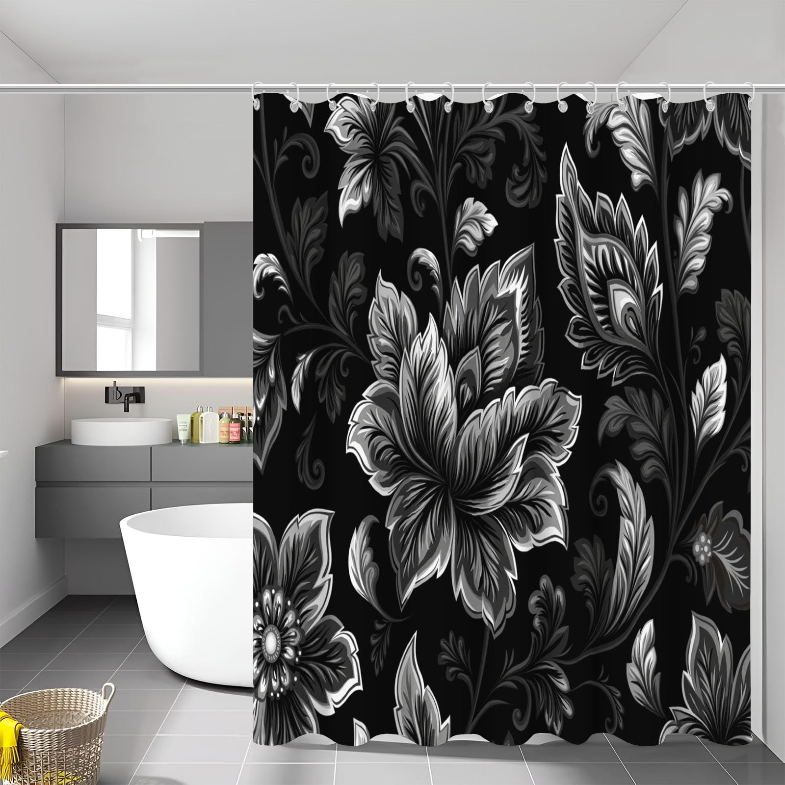 Rideau de salle de bain cachemire pour sublimer votre espace bien-être