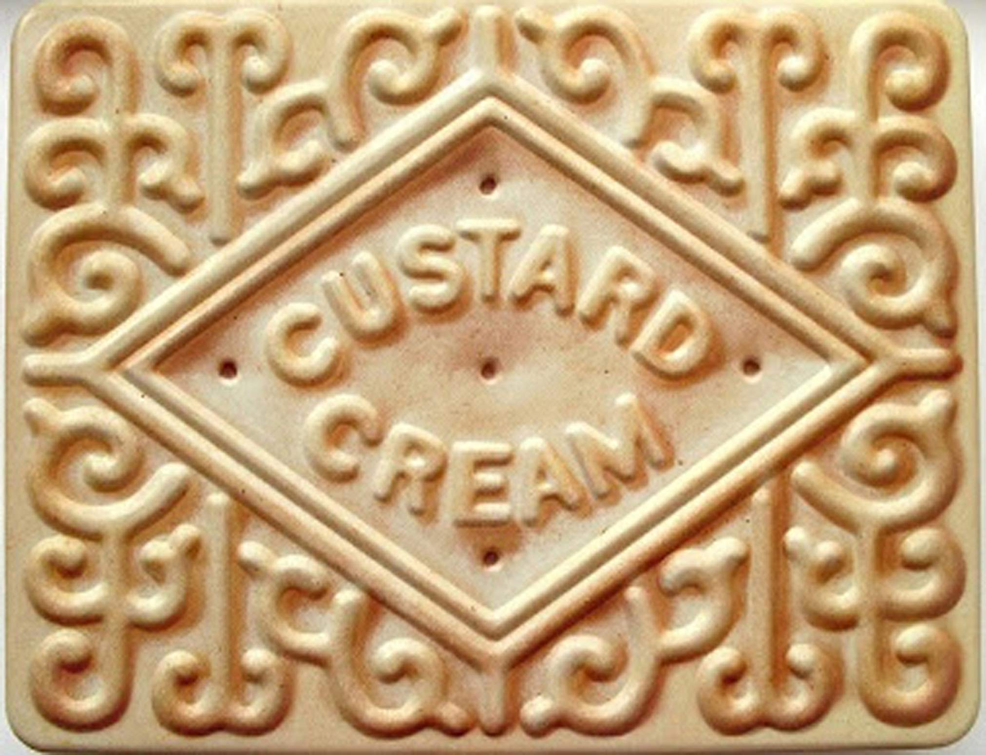 Tappetino Per Mouse Premium Custard Cream – Formato 24x19 Cm, Spessore 6 Mm, Base Antiscivolo In Gomma, Immagine Vivace, Lavabile In Lavatrice