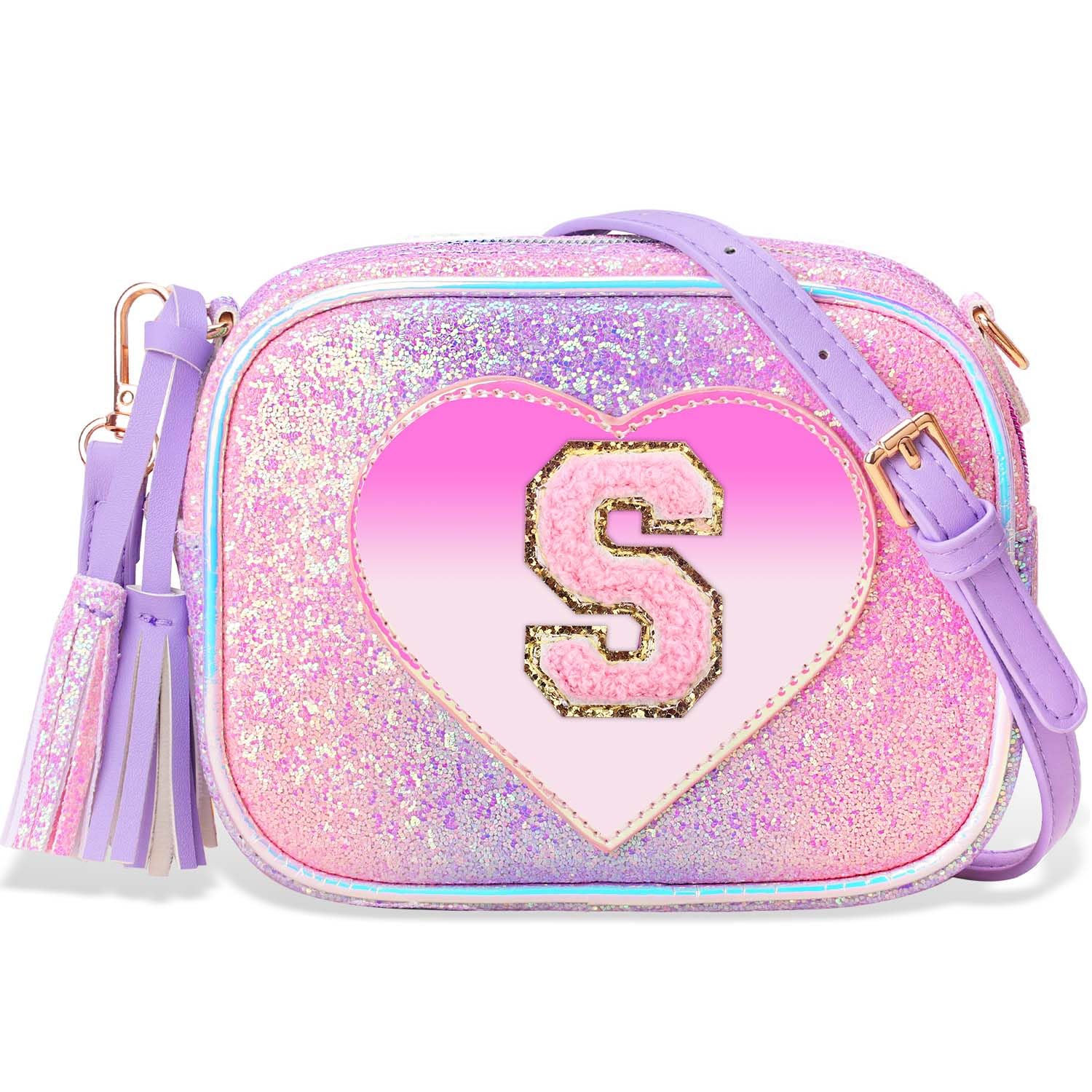 Purse Gifts for Little Girls - Kids Heart Purse Cute Crossbody Bag Teens Girls Birthday Gift