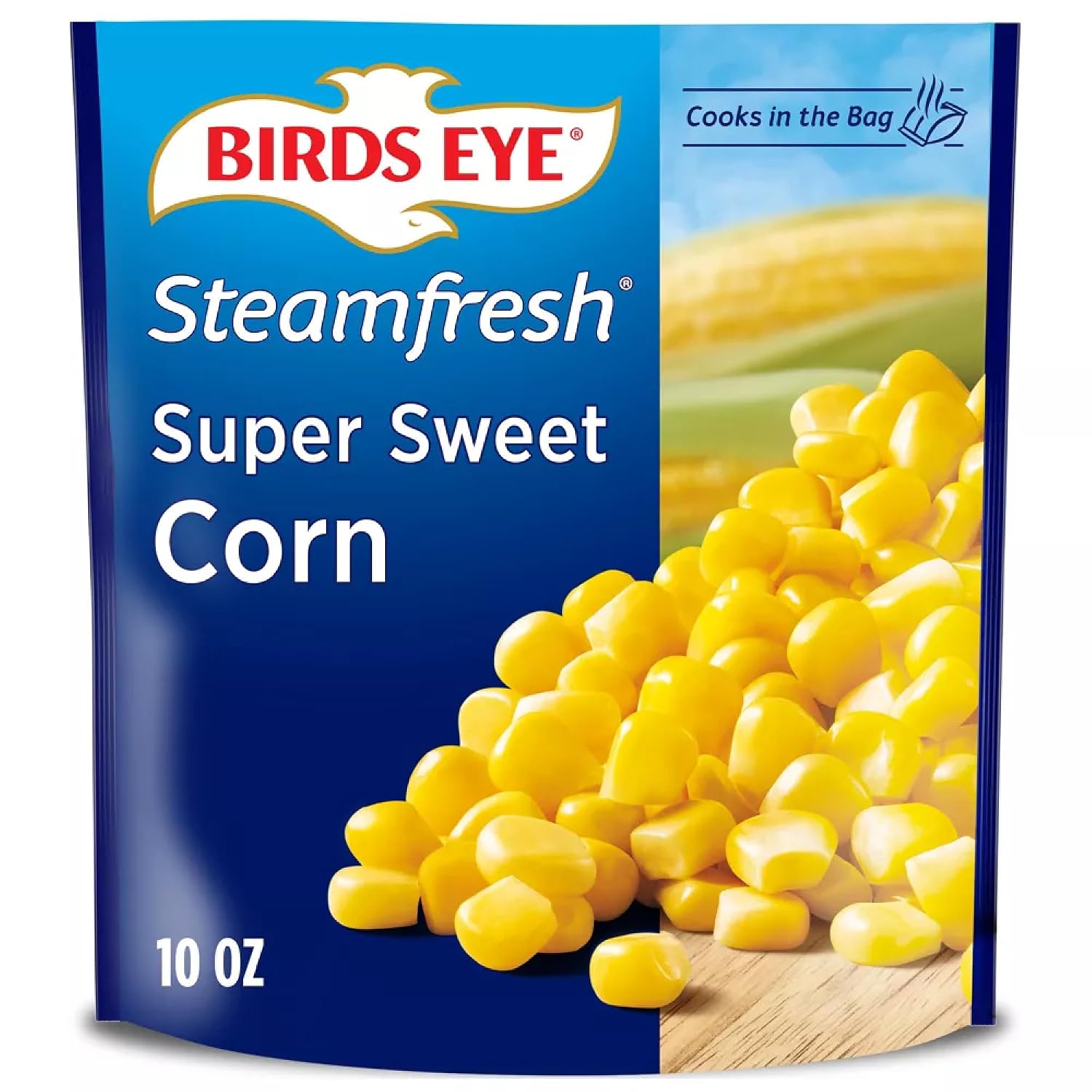 Salutem Vita – Steamable Super Sweet Corn, Frozen Vegetable, 10 oz, Gift Set – Pack of 10