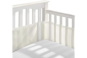 BreathableBaby Breathable Mesh Crib Liner For Full-Size Cribs