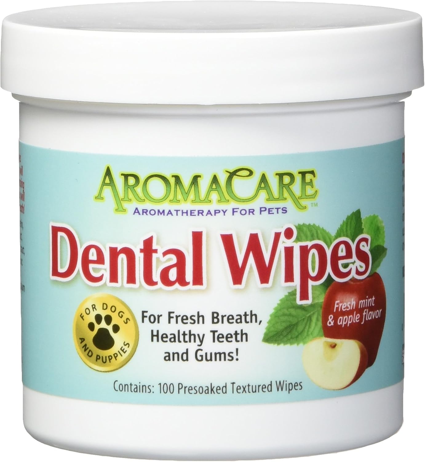 Pet Aroma Care 100 Count Dental Wipes