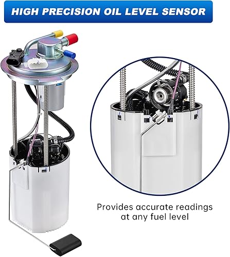 Miniatura 6 de Ensamble de Bomba de Combustible Swift-Run Compatible con Chevy Silverado 1500 2500 HD 2004-2007, Compatible con GMC Sierra 1500 2500 HD 4.3L 4.8L