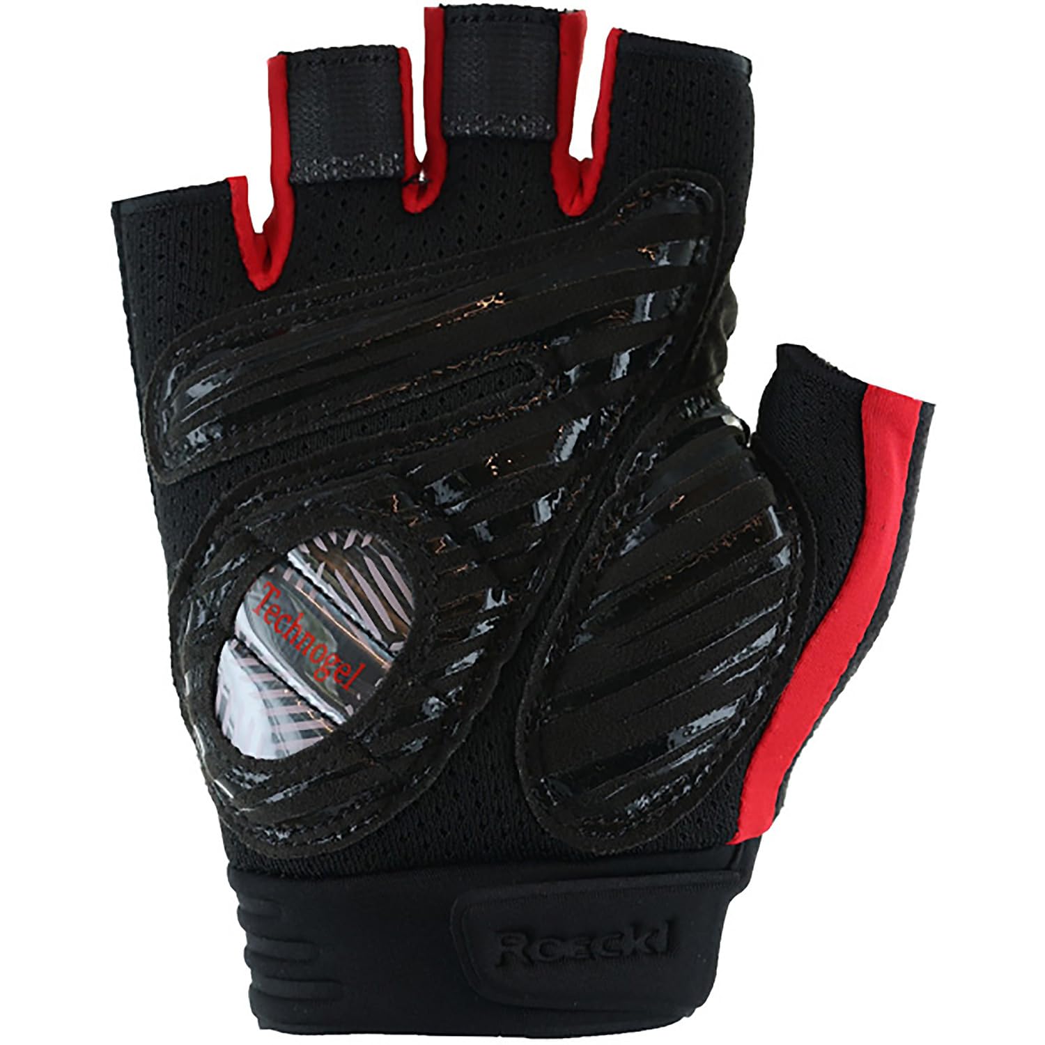 Roeckl Sports Isera 2 Fahrrad Handschuhe kurz schwarz/rot 2027: Größe: 10