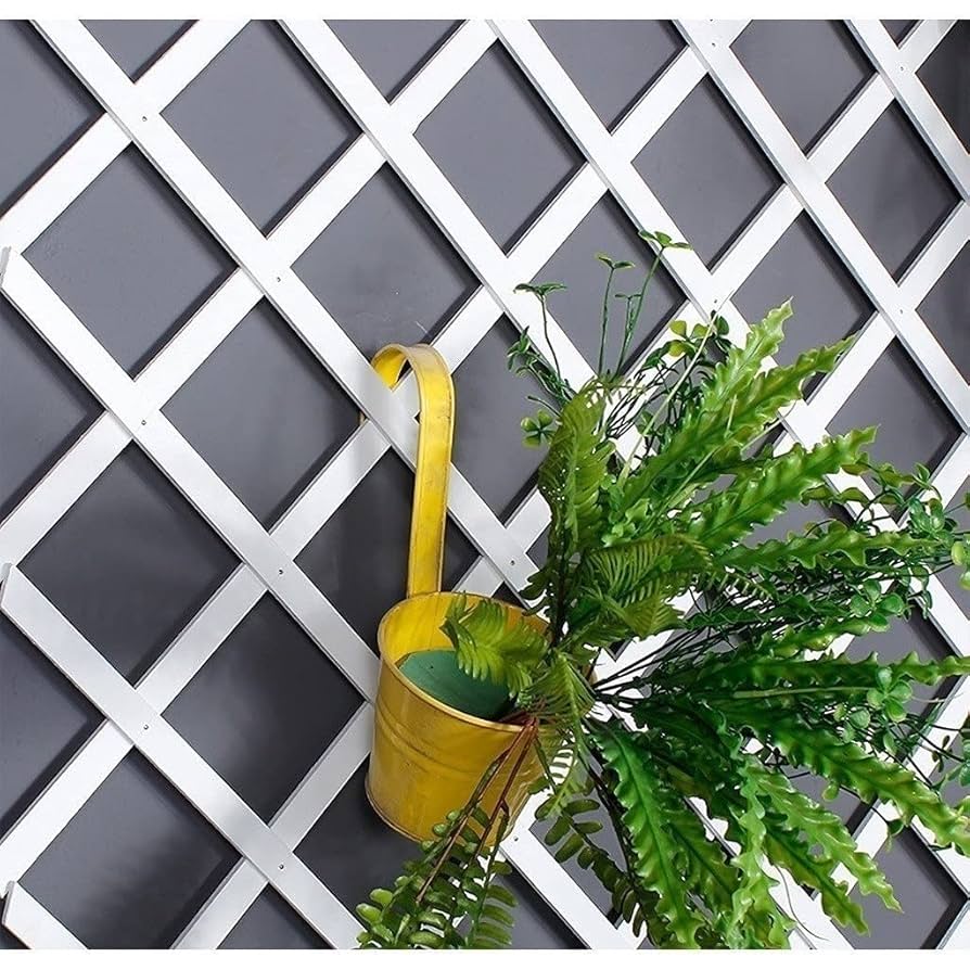 Decorative Fences Plant Screen,Telescopic Room Divider Fence - Easy To Install