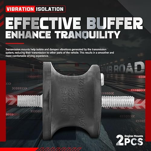 Miniatura 5 de 2 soportes de transmisión trasera 22316799331 compatibles con BMW 128i 325i 328i 330i 335i 525i 528i 530i Z3 Z4