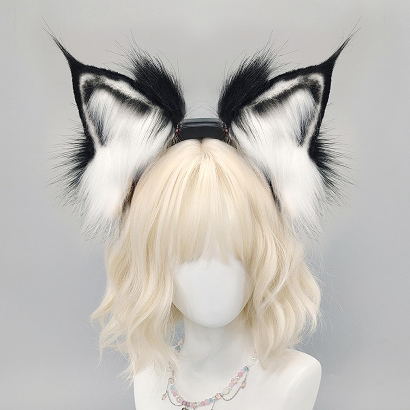 Diadema automática con orejas de gato para mover, accesorio de peinado con diseño recargable para fiestas, entretenimiento, diadema movible para fiesta de cosplay