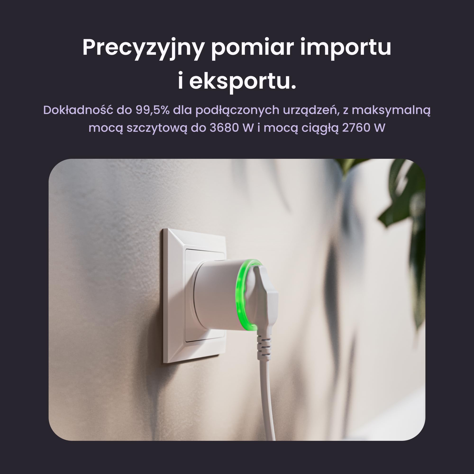 HomeWizard Presa Energy, inteligentny przekaźnik WiFi z monitorowaniem w czasie rzeczywistym i sterowaniem aplikacją na zużycie energii, precyzyjne pomiary energii, sterowanie zdalne i oszczędności