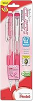 Vista 1 de Pentel Breast Cancer Awareness Twist Erase CLICK Mechanical Pencil, (0.7mm) (PD277TBP2P-BC)