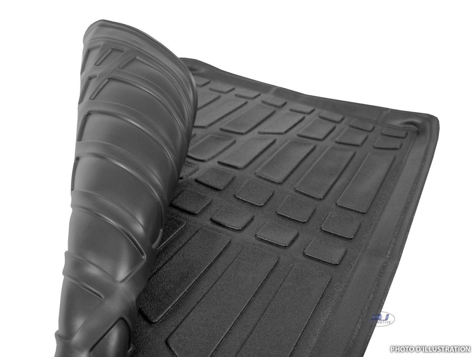 J&J AUTOMOTIVE Tapis de Coffre en Caoutchouc sur Mesure pour Audi A5 Sportback/Coupe 2008-2015, Premium, Bord Haut, Antidérapant, Toutes Saisons
