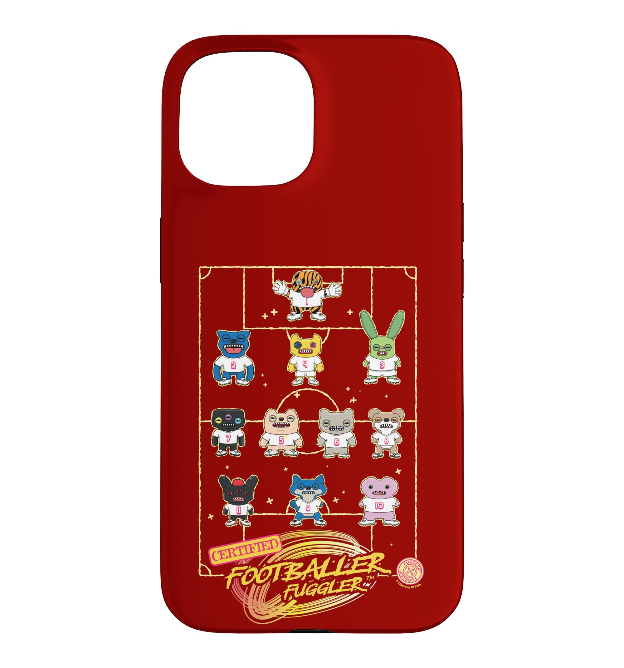Fuggler Footballer Team Formation World Cup Case for iPhone 15