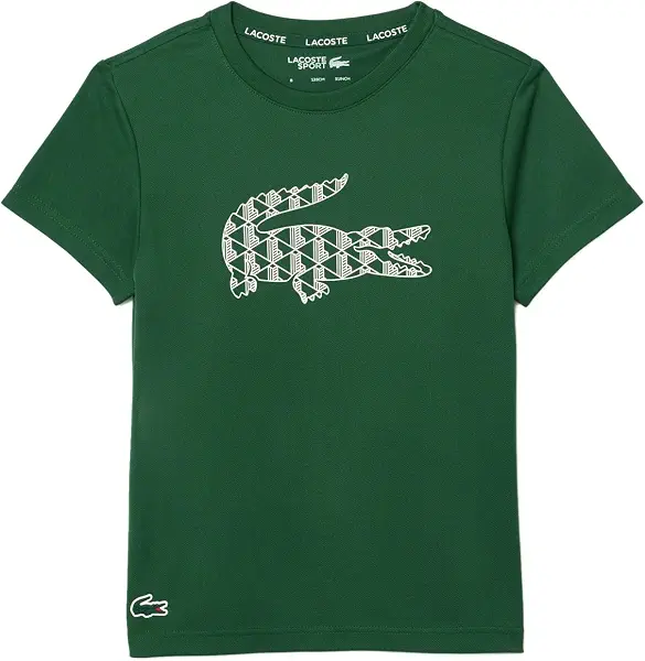 سعر ومواصفات لاكوست Lacoste Boys Tennis Ultra Dry Piqué T-shirt Modern (B0D91RSX2Q) على Amazon EG