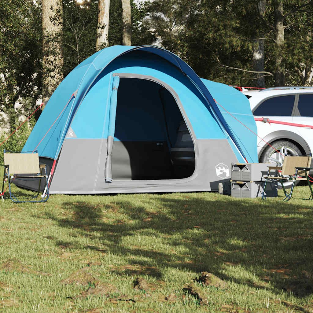 Tienda de campaña impermeable para aventuras al aire libre con conexión para coche, fácil de montar para acampar y práctica tienda de campaña para camping con conexión de coche y