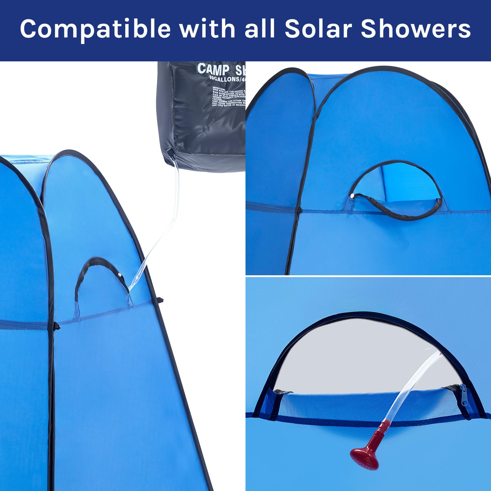 WolfWise Portable Pop Up Privacy Douchetent Ruime