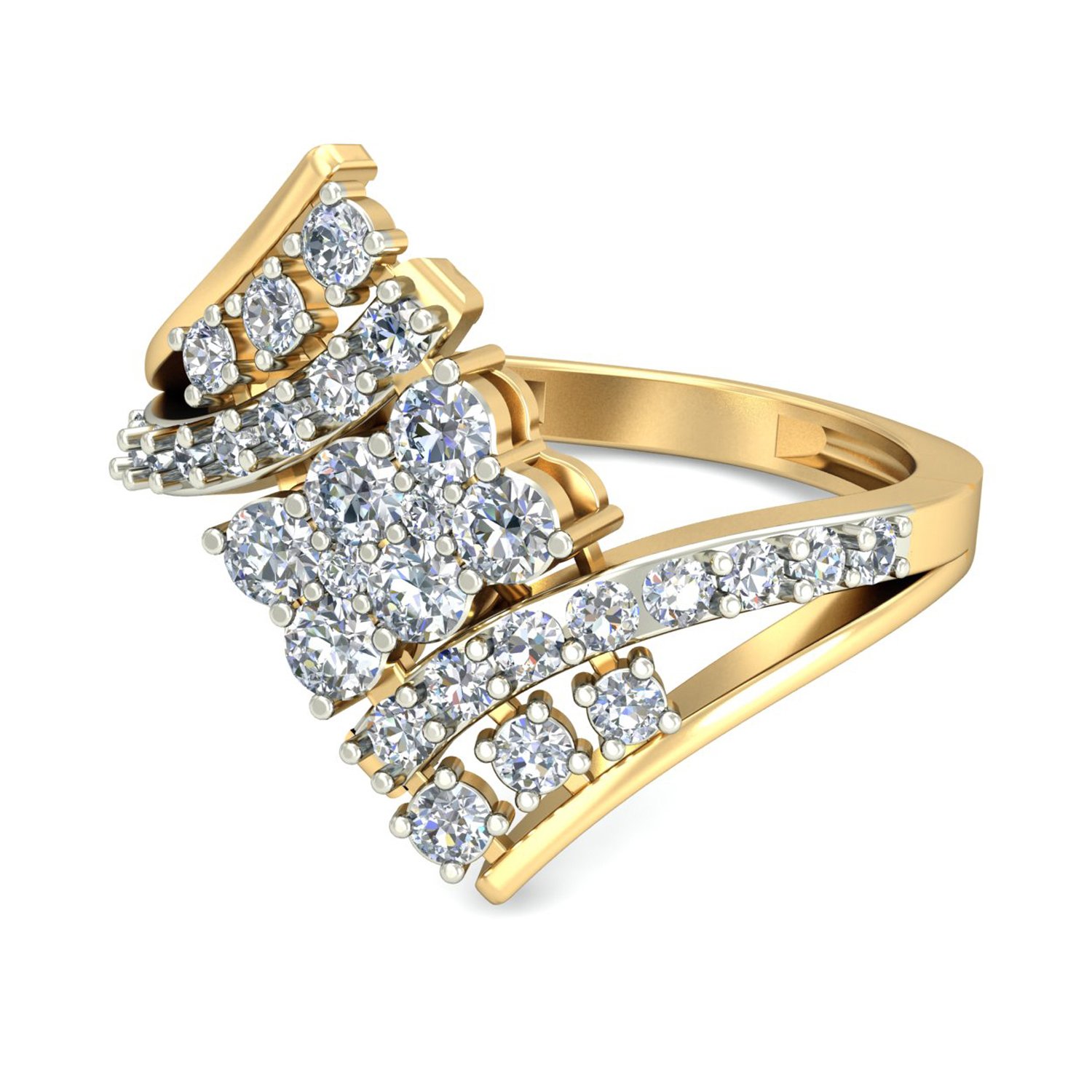The Irisa 18KT Yellow Gold and Diamond Ring-image-35