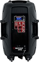 Vista 3 de Rockville BPA15 15 "Bluetooth 800 vatios DJ PA altavoz+bolsa de altavoz resistente a la intemperie