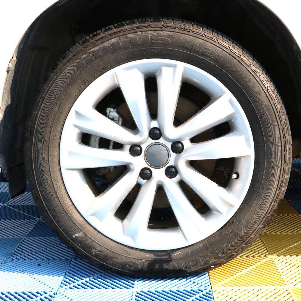 Pvotawp 20PCS Wheel Nut Covers Lug Bolt Caps, 19mm/0.75" Vinyl Tire Bolt Replacement