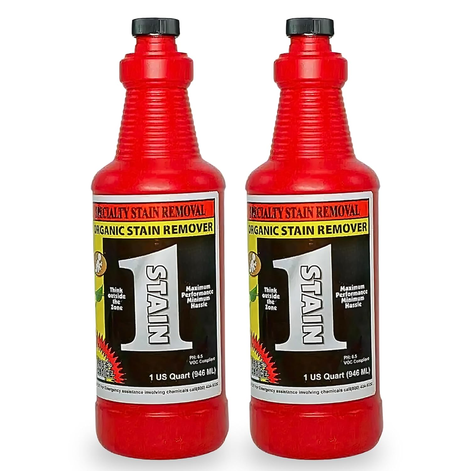 Pros Choice Stain 1 Effective Incredible Spot Remover for Fabric Organic Stain Remover Laundry Cleaner Grease Spot Cleaner