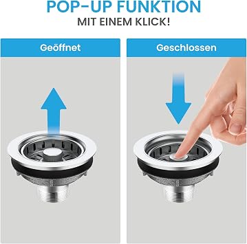 Bächlein Sink Drain Fitting