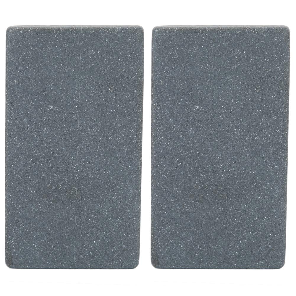 DOUKI KI 2pcs/Set Gold Testing Stone, Gold/Platinum/Plated Gold Test Touchstone, Portable Jewelry Detecting Testing Tool Kit for Collector, Reliable & Practical