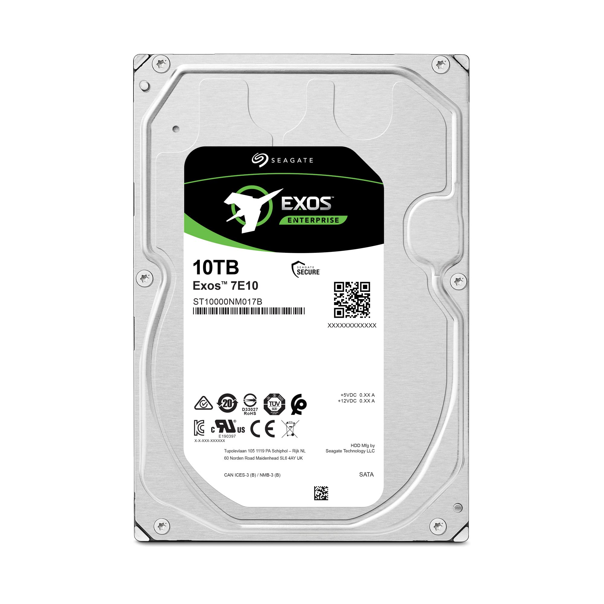 Amazon | Seagate Exos 7E10 SATA 512e 3.5インチ 10TB 内蔵