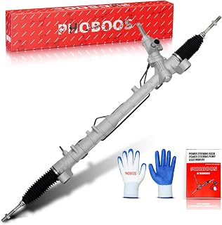 PHOBOOS Hydraulic Power Steering Rack and Pinion Fit for Mazda CX-7