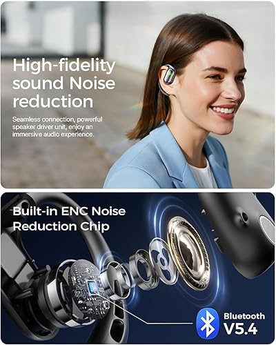 Miniatura 5 de AI Real-Time Translation Earbuds, 144+ Language Translator Earbuds Real Time - Audifonos Traductores Inglés Español - Bluetooth 5.4 OWS for