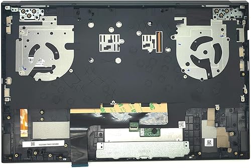 Miniatura 2 de Jxjslp Repuesto para HP Omen 15-EK 15-EN TPN-Q236 Q238 15-EN0013DX Palmrest Carcasa superior con teclado retroiluminado M00666-001 Negro