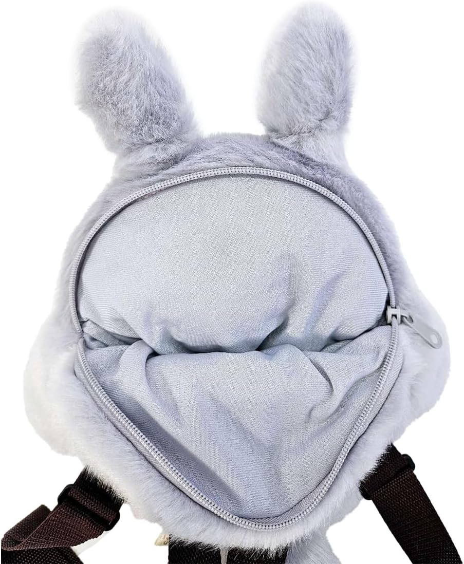 スタジオジブリ Studio Ghibli - My Neighbor Totoro - 16" Gray Big Totoro Backpack - Image 3