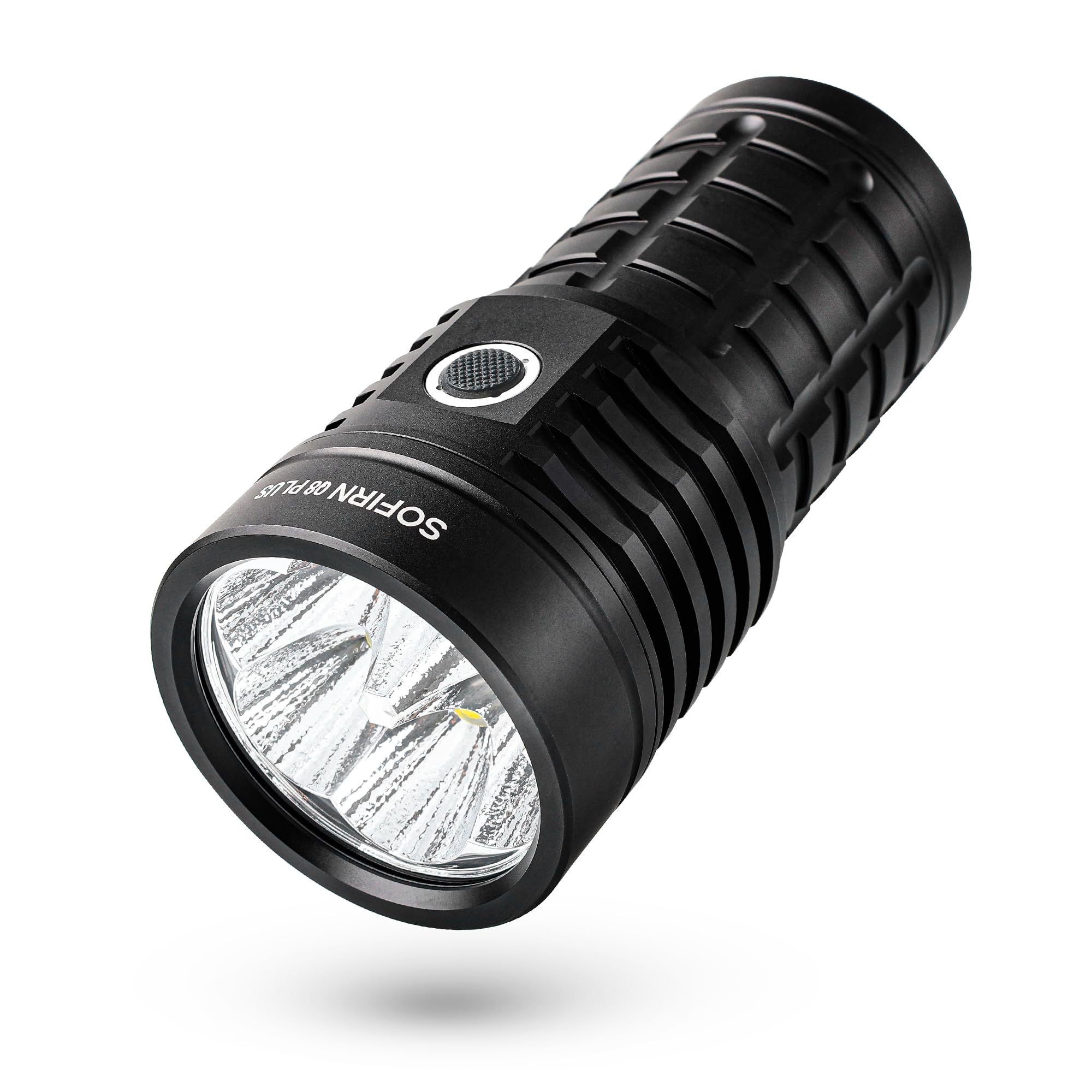 Sofirn Torch Rechargeable, 16000 Lumen Powerful Torch, Torches Battery Powered with Type-C Port Charges Devices, IP68 Water Resistant Torches LED Super Bright Rechargeable for Outdoor