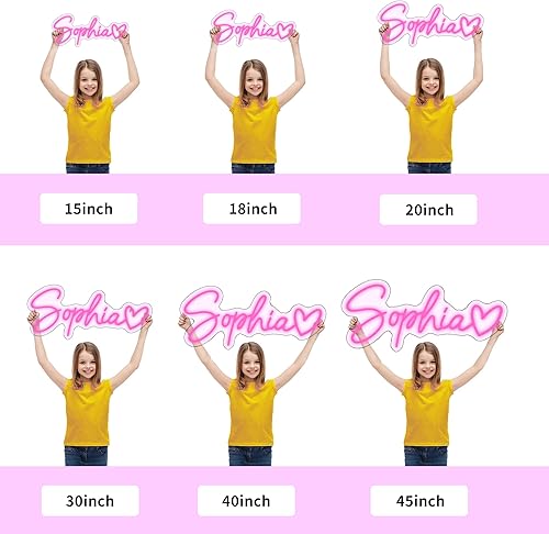 Miniatura 2 de HancraStore - Letreros de neón personalizados para decoración de pared, luces LED de neón personalizadas para boda, dormitorio, decoración del