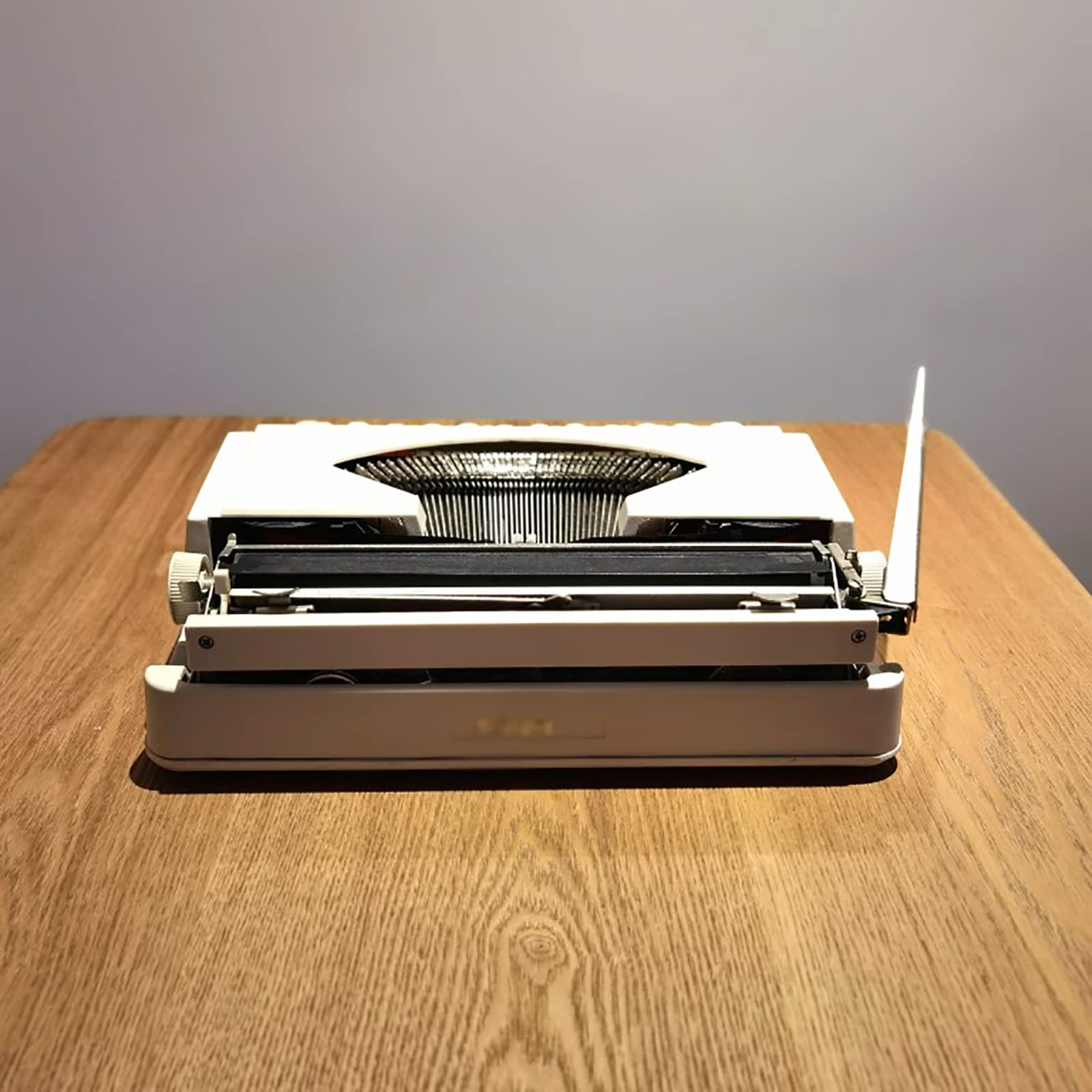 Macchina da scrivere meccanica portatile per scrivere note e lettere, design vintage per scrittura creativa, per appassionati di letteratura
