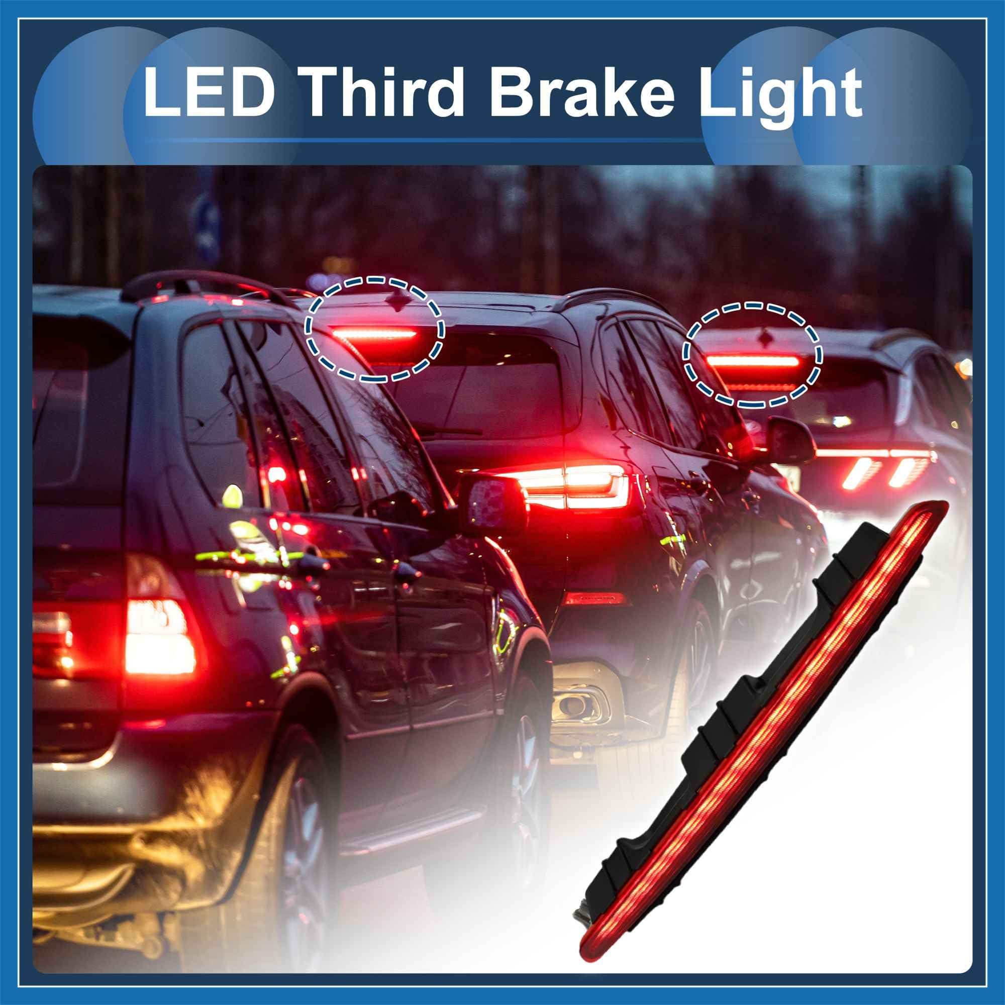 A ABSOPRO Terzo Stop a LED per Mercedes Benz Classe SLK W171 R171 2004-2011, Alloggiamento Rosso in Plastica Impermeabile Luce di Stop Montata in Alto 3a Posteriore Centrale Sostituzione