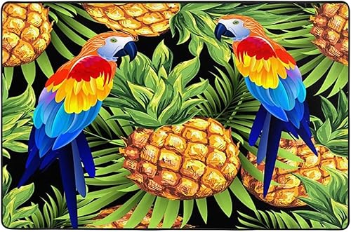 Vista 18 de KiuLoam Alfombra antideslizante de Yin Yang chino con tigre de dragón para sala de estar, dormitorio, tapete para decoración del hogar, 3 x 2 pies