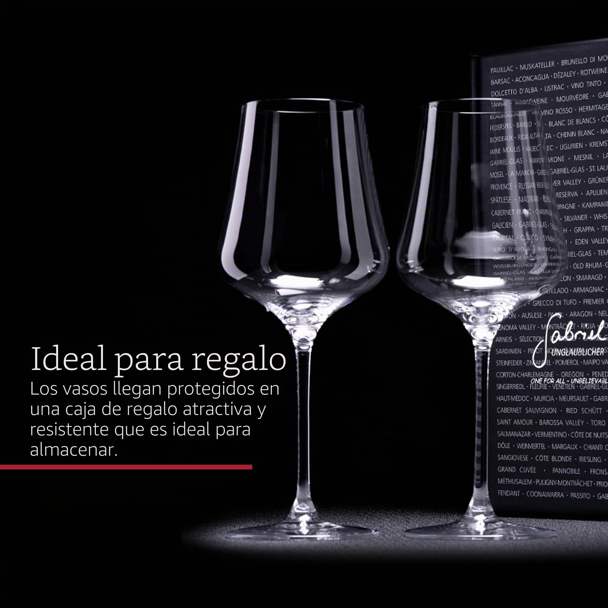 Gabriel-Glas 99694 Copa de vino de cristal edición estándar, juego de 6