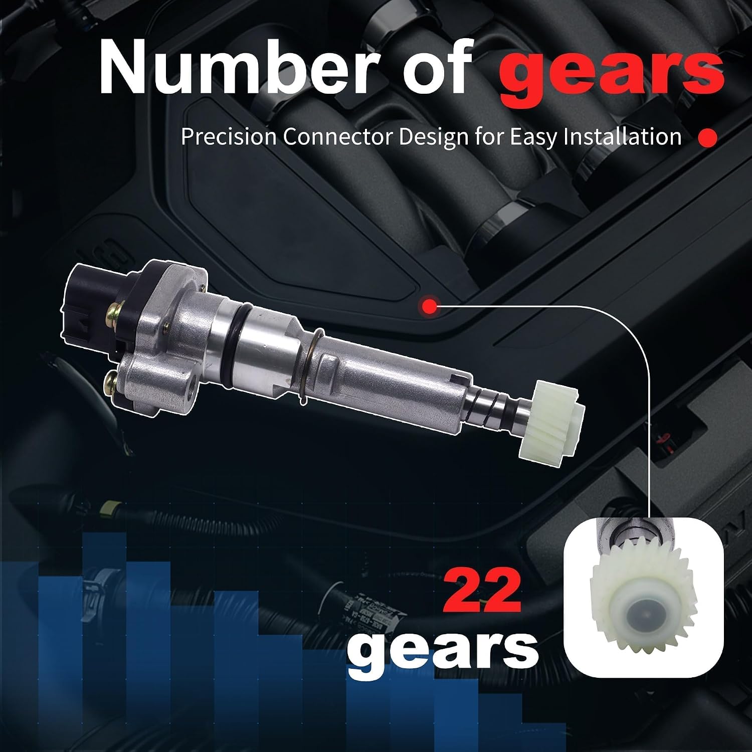 HiSport Transmission Speed Sensor with 22 gears