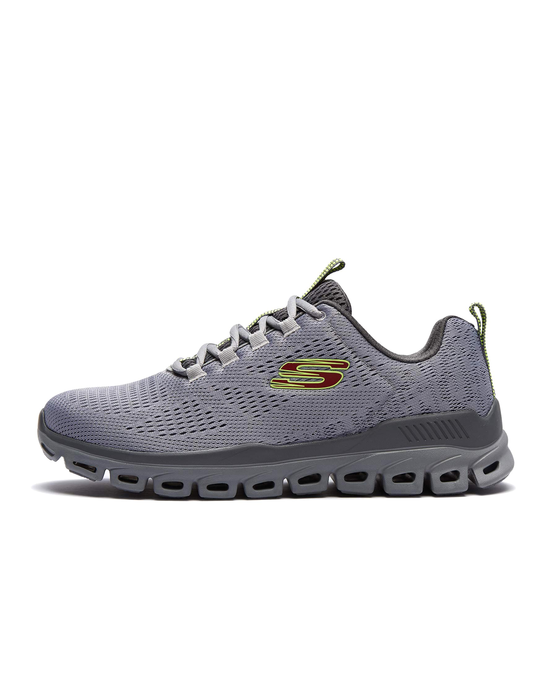 Skechers Mens Glide-Step - Fasten UP Gray Casual Shoe - 8 UK (232136) (B08PC79BGM) Amazon Price History, Amazon Price Tracker