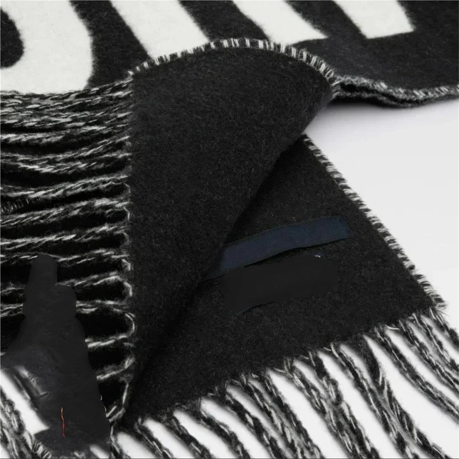 Thick Soft Wool Cashmere Scarf for Women Winter Warm Wrap