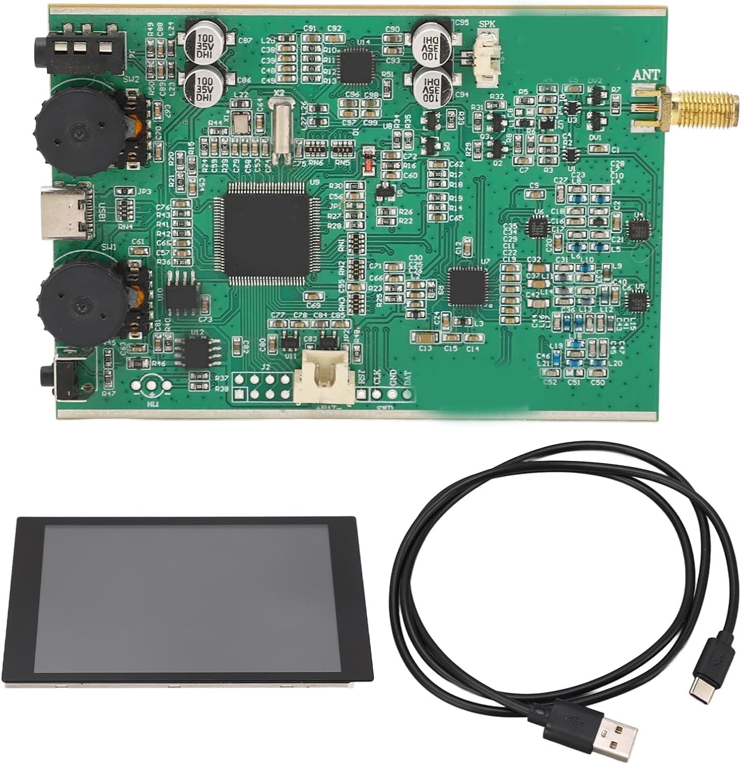 Compatible with Malachite DSP SDR Radio, 3.5inch Touching IPS Display Screen DSP SDR Receiver