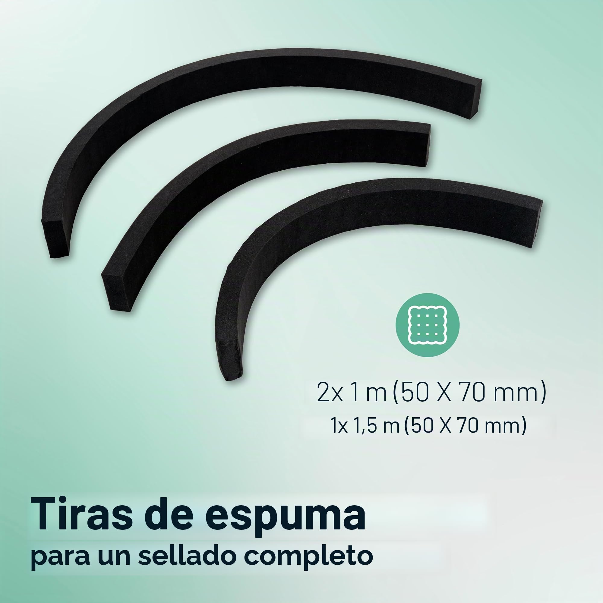 Eurom Ventana Way Out | Junta de ventana para aire acondicionado móvil | Adaptador de accesorios para su climatizador móvil | ajuste universal Hot Air Stop - instalación rápida (blanco 2.0)