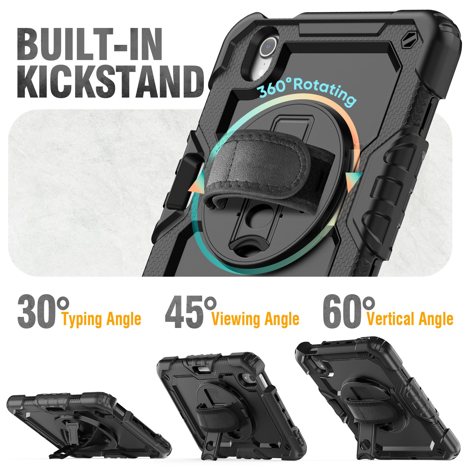 Amazon.co.jp: HXCASEAC iPad mini 7 (A17 pro 2024) / Mini 6 8.3