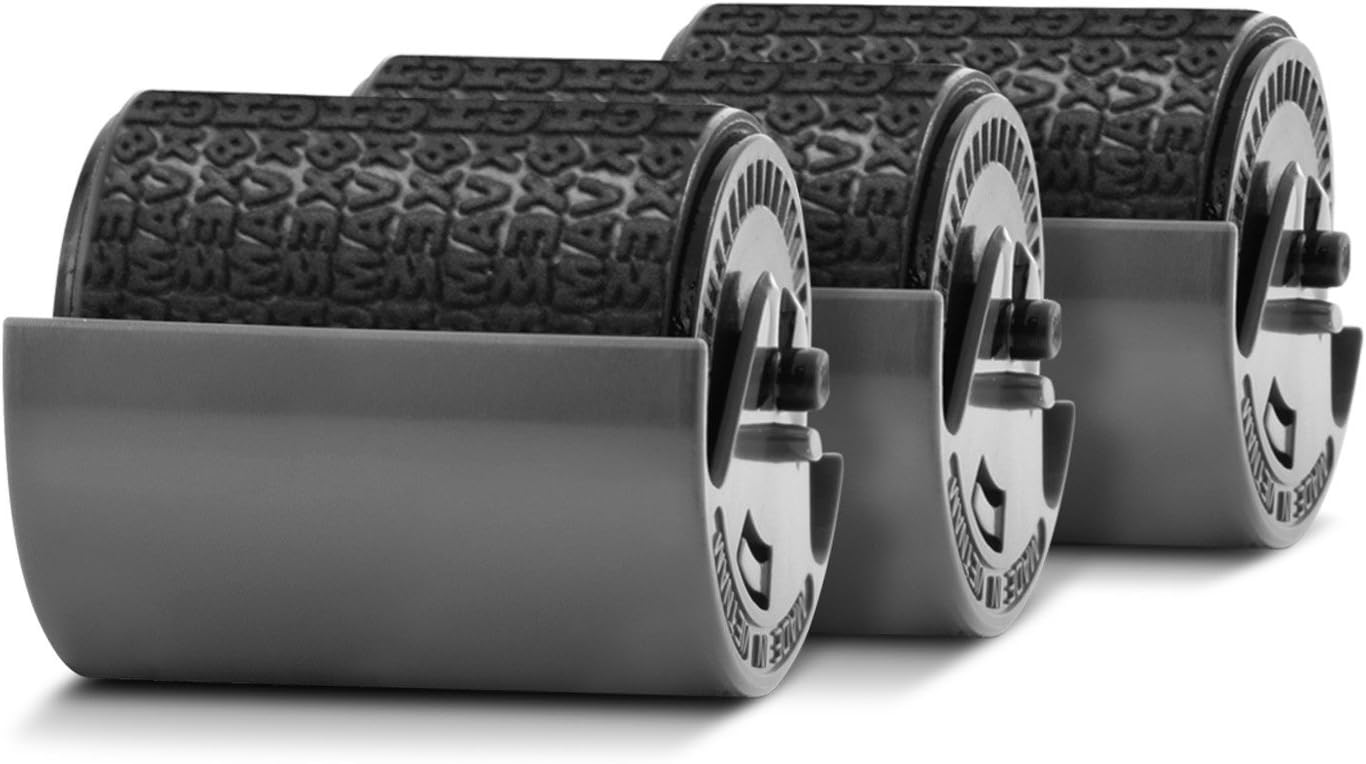 Plus Guard Your ID Stamp Roller 3 Piece Refill Cartridge Pack Amazon