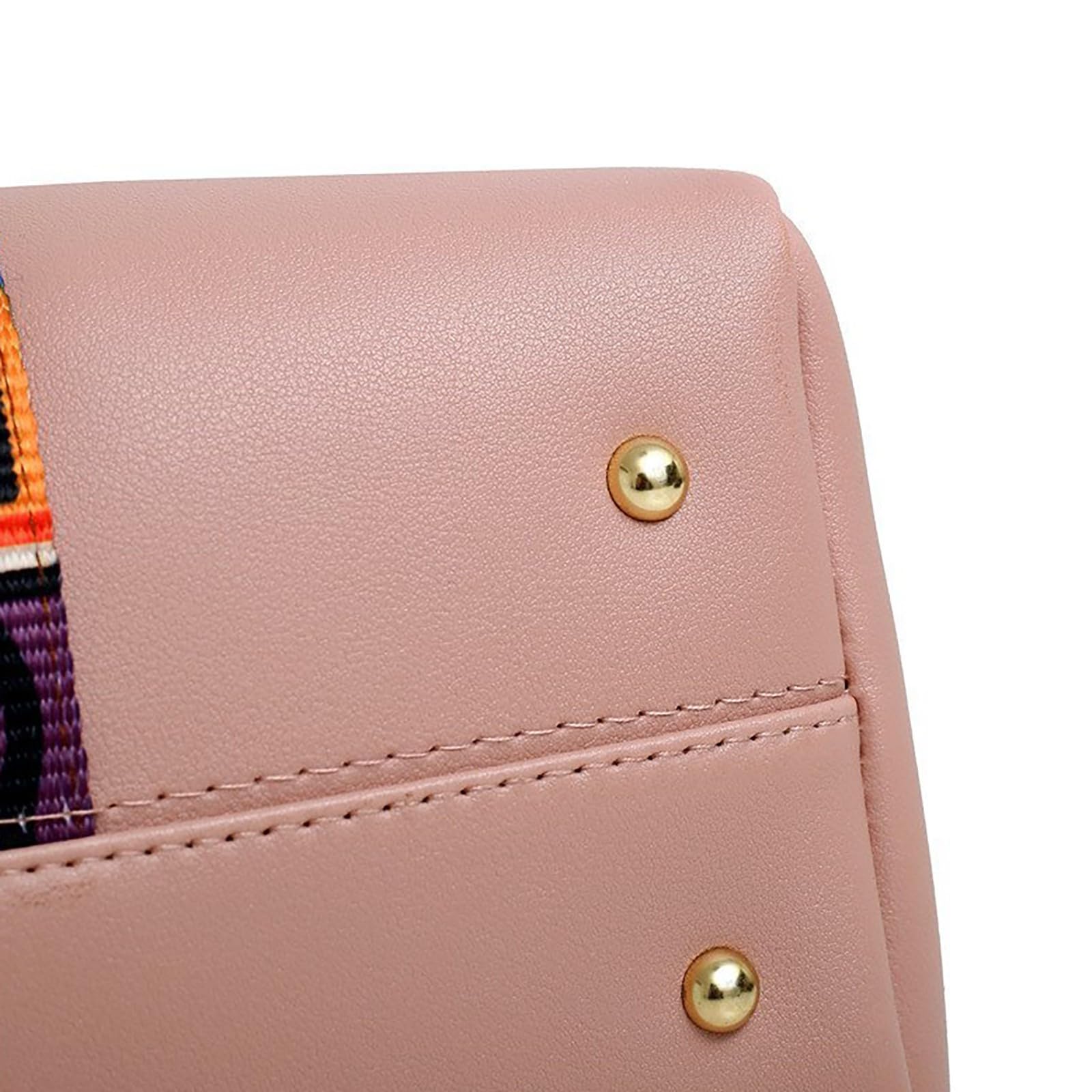 Generisch Borsa impermeabile da donna con stampa etnica, motivo retrò, borsa a tracolla + pacchetto di carte, accessori da cucito