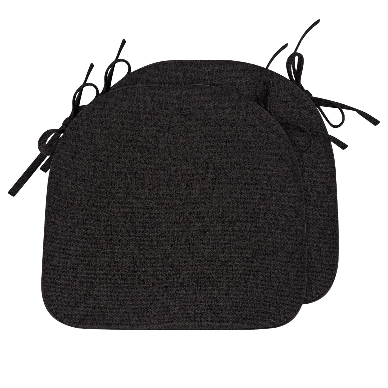 Cojín semicircular para silla que no se desliza con relleno elástico de 5cm para alivio lumbar