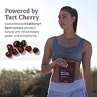 Vista 4 de For Wellness Recovery Gummies Restore Suplementos de energía de cereza ácida con electrolitos para el dolor muscular, rendimiento y recuperación