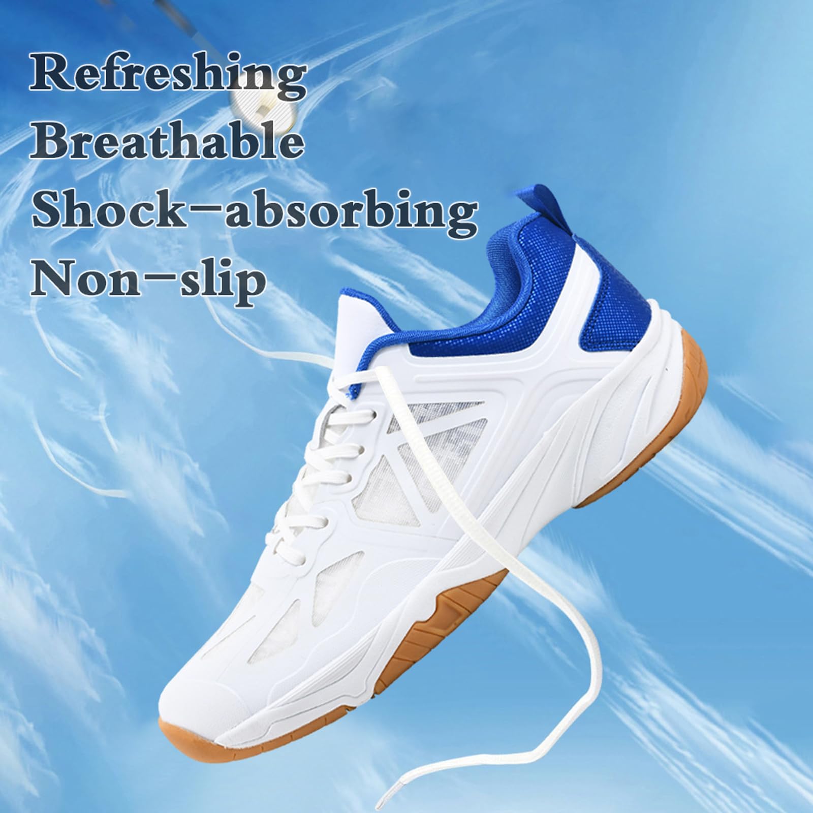 Zapatos De Bádminton,Zapatillas de Voleibol para Hombre y Mujer,Zapatillas De Tenis,Zapatillas De Tenis De Mesa,Zapatos de Squash,Antideslizantes,para Pickleball y Voleibol